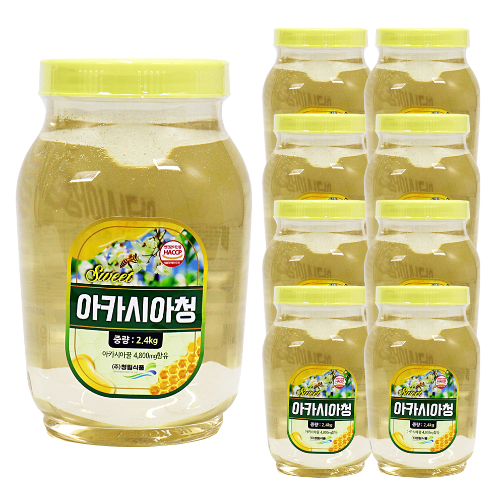 청림 sweet 아카시아청 2.4kg 한박스 (2.4kg x 8ea)