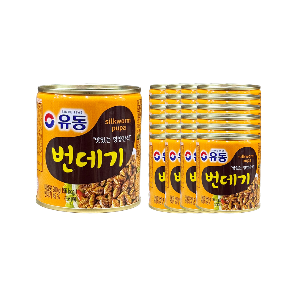 유동 번데기 280g 한박스 (280 x 24ea)