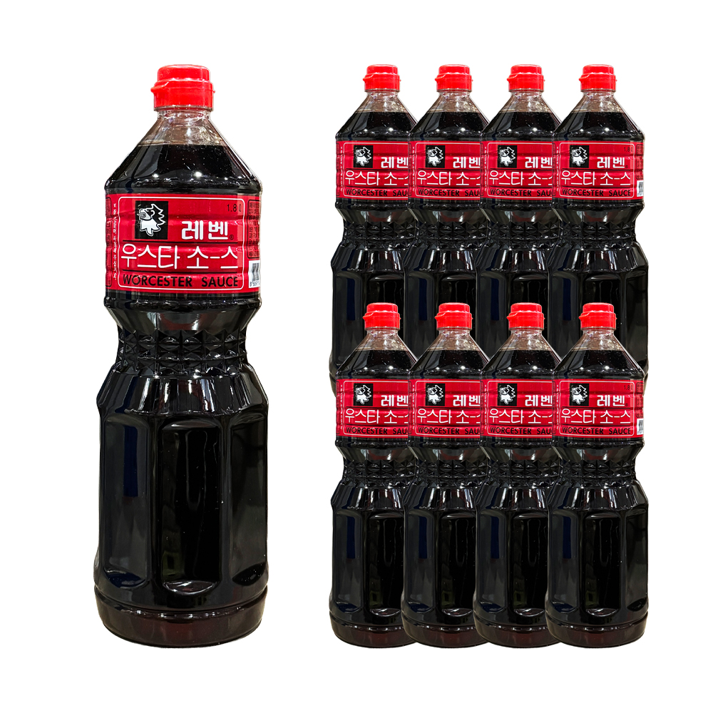 레벤 우스타소스 1.8L 한박스 (1.8L x 8ea)