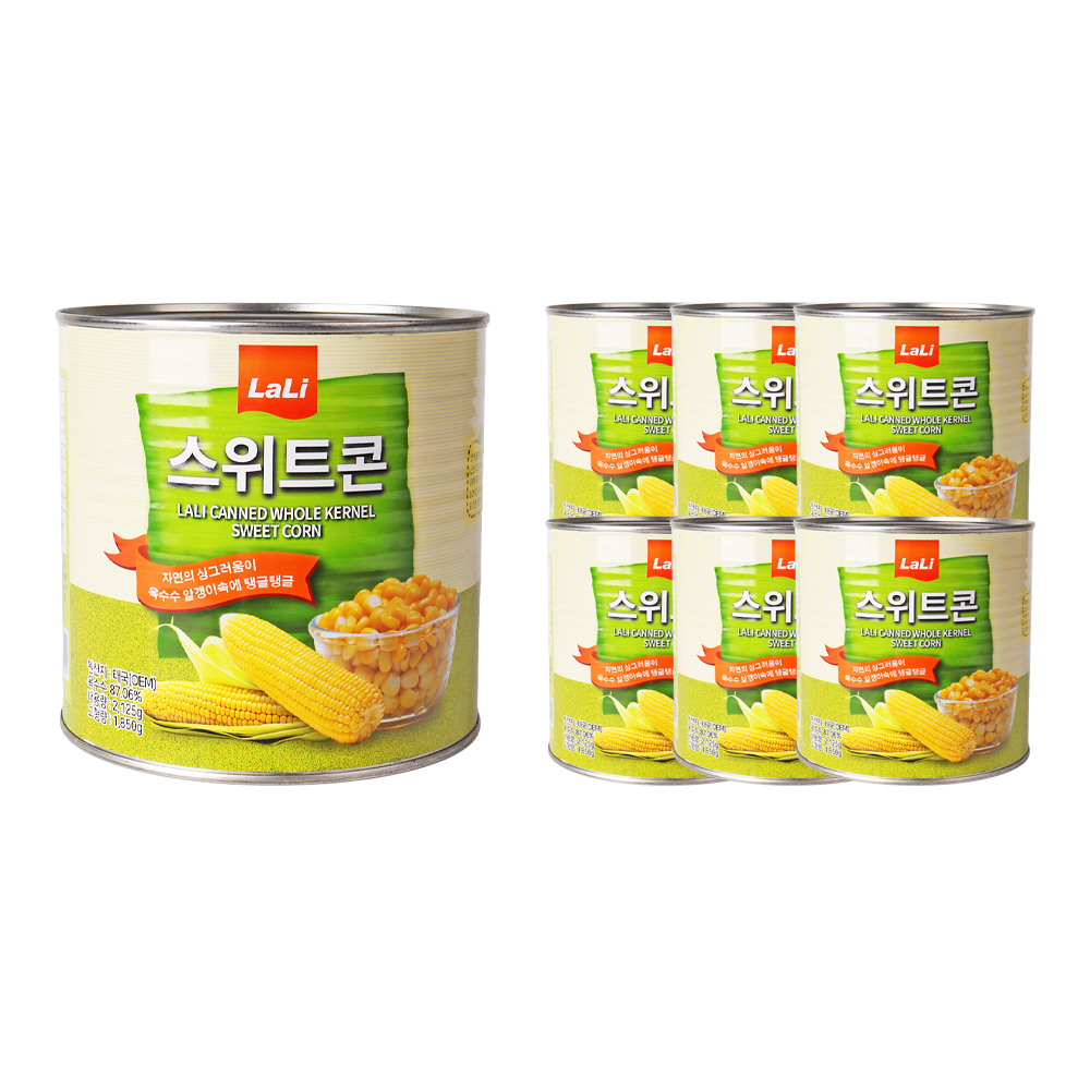 라리 스위트콘 2125g /태국산 /진공 한박스 (2.125kg x 6ea)