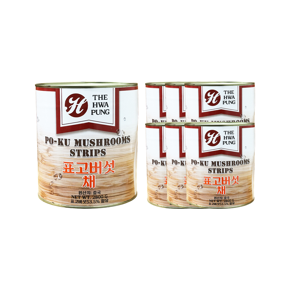 화풍 표고버섯 채 2.8kg 한박스 (2.8kg x 6ea)