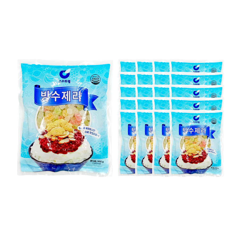 스위트웰 빙수제리 450g 한박스 (450g x 20ea)