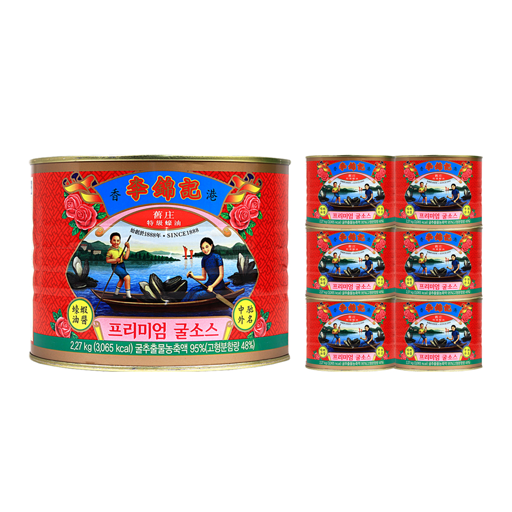 이금기 프리미엄굴소스 2.27kg-캔 한박스 (2.27kg x 6ea)