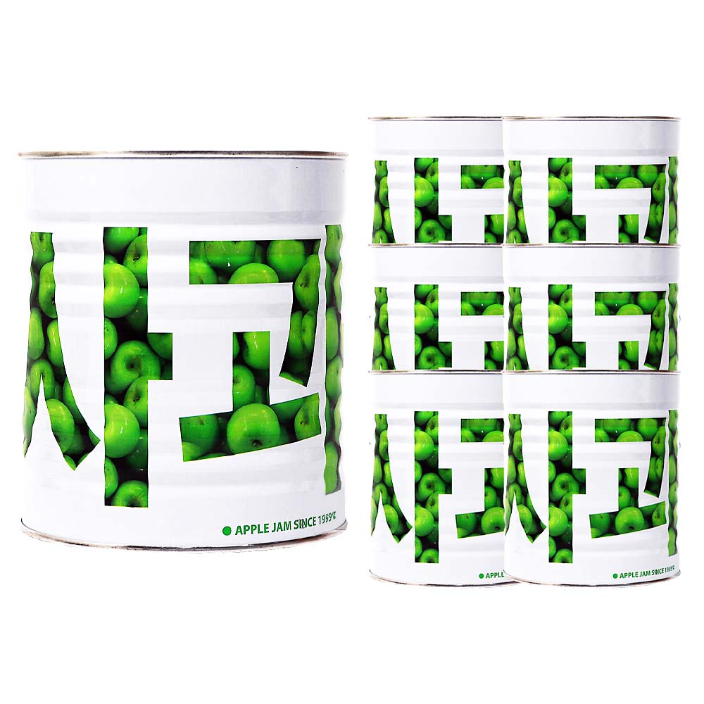 가림 사과잼 3kg 한박스 (3kg x 6ea)