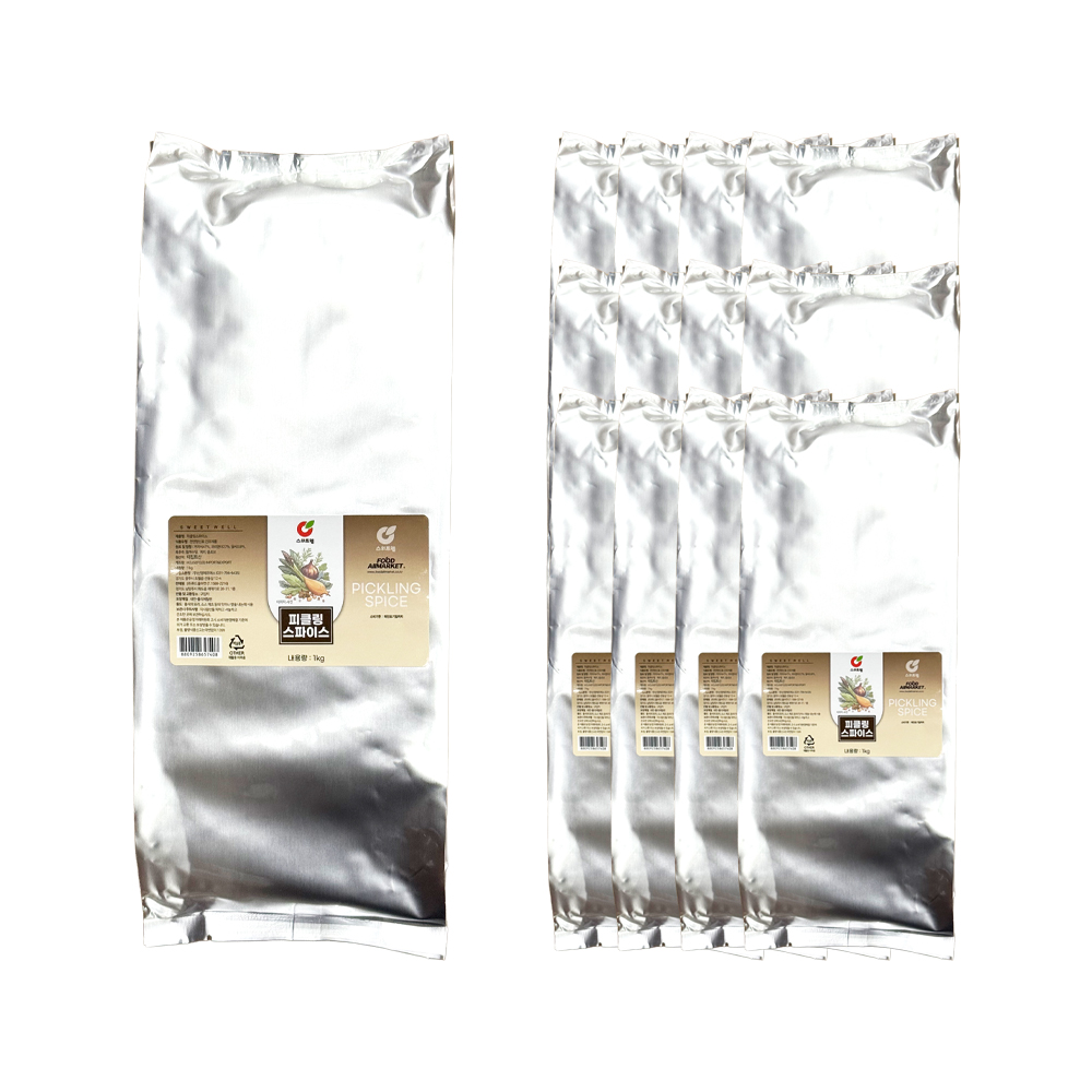 스위트웰 피클링스파이스 1kg 봉지 한박스 (1kg x 12ea)