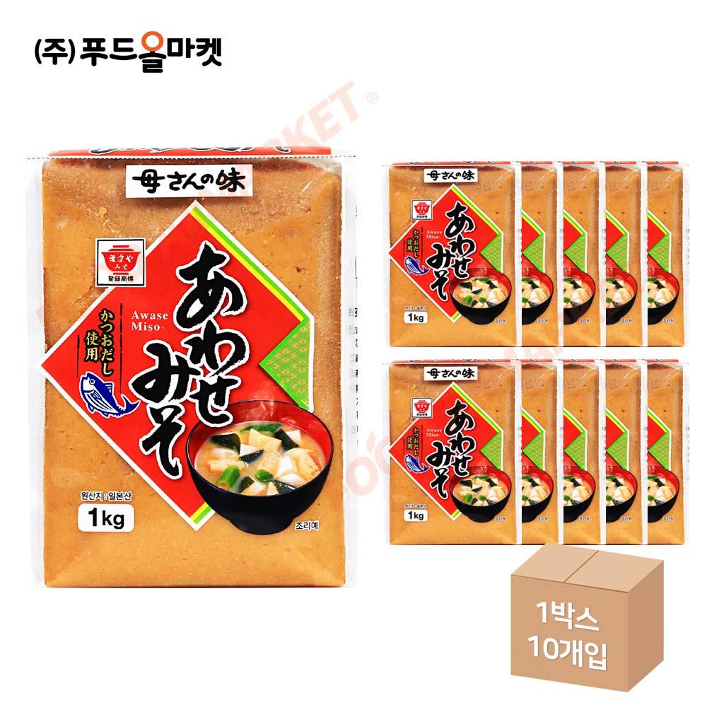 마쓰야 아와세미소 1kg /적된장 한박스 (1kg x 10ea)