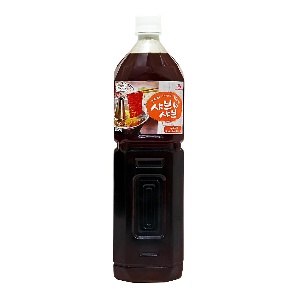 푼푼 샤브샤브 육수 1.6kg /업소용
