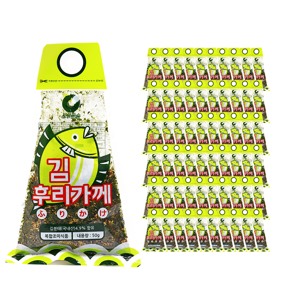 스위트웰 김 후리가께 50g 한박스 (50g x 60ea)