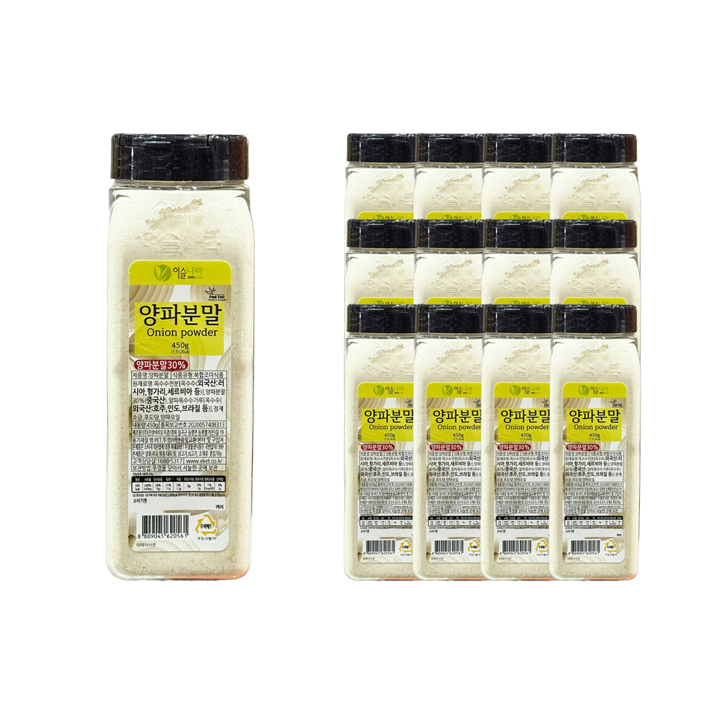 이슬나라 양파분말 450g 한박스 (450g x 12ea)