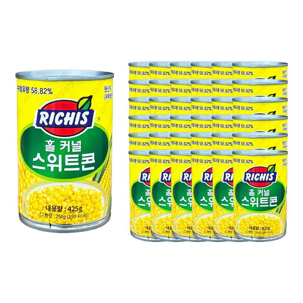 리치스 홀 커널 스위트콘 425g /태국산 한박스 (425g x 24ea)