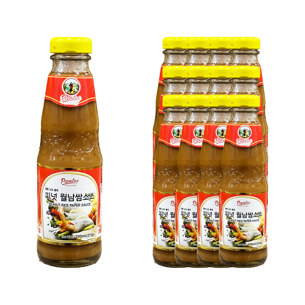 판타이 피넛 월남쌈소스 200ml 한박스 (200ml x 12ea)