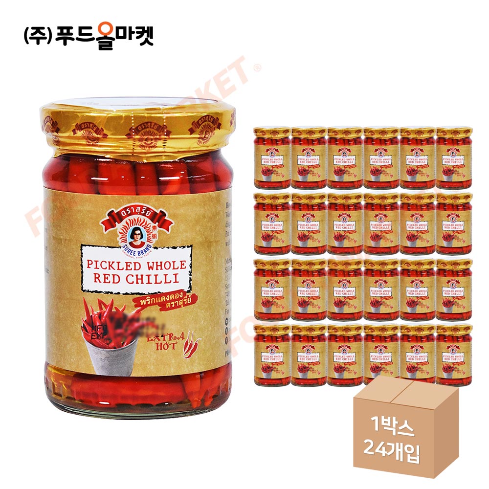 몬 레드칠리피클 227g /수리 한박스 (227g x 24ea)