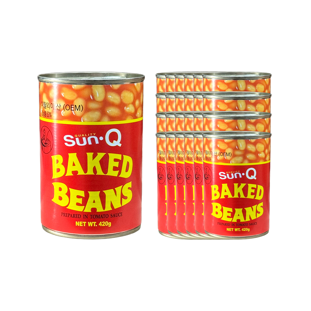썬큐 베이크드빈스 420g 한박스 (420g x 24ea)