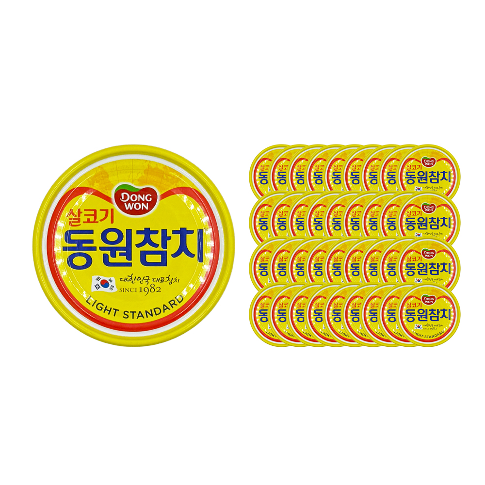 동원참치 살코기 200g /LIGHT STANDARD 한박스 (200g x 36ea)