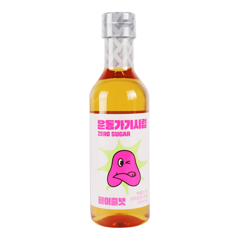 큐원 트루스위트 제로슈가 운동하기시럽(헤이즐넛) 520g