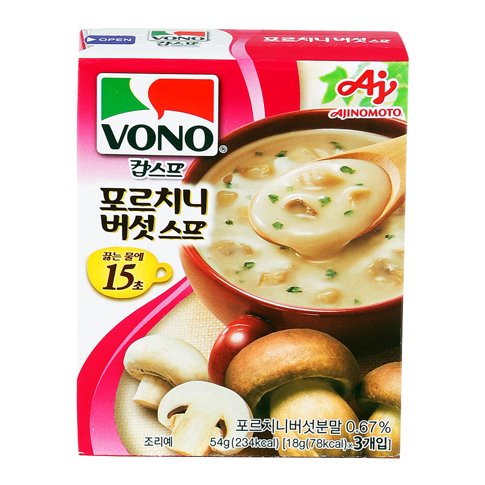 보노 포르치니버섯스프 54g