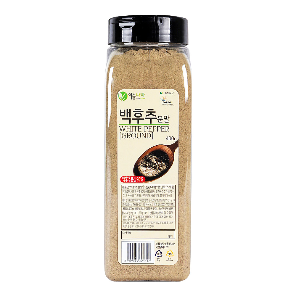 이슬나라 백후추분말 400g