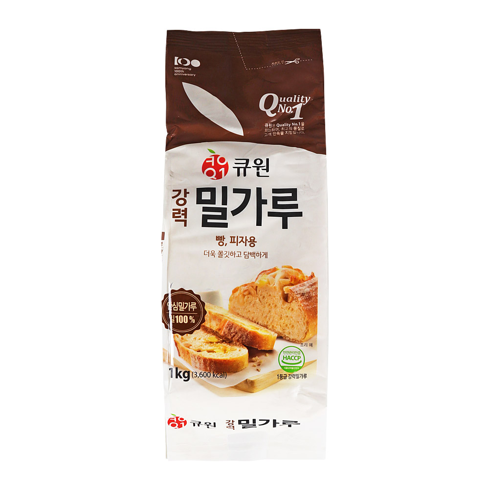 큐원 강력밀가루 1kg