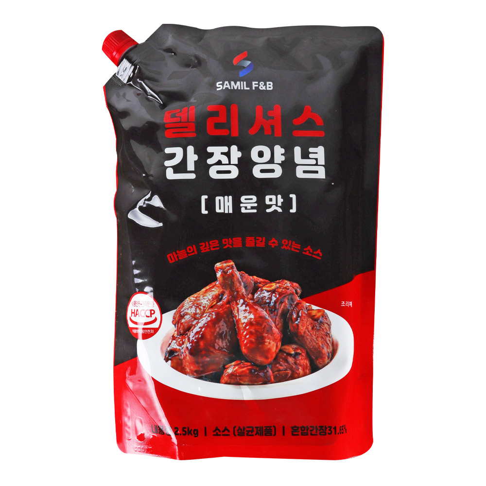 삼일 델리셔스간장양념(매운맛) 2.5kg