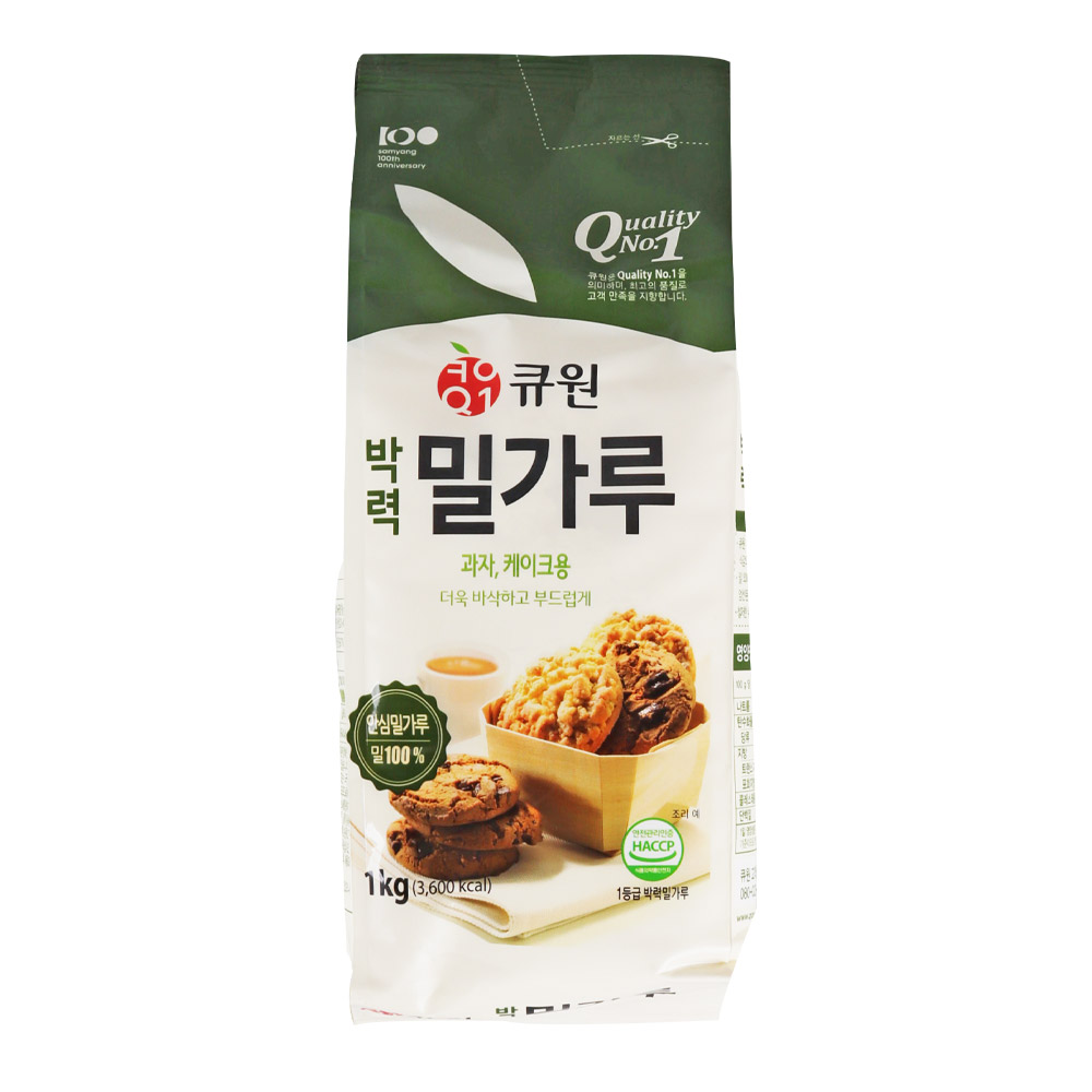 큐원 박력 밀가루 1kg