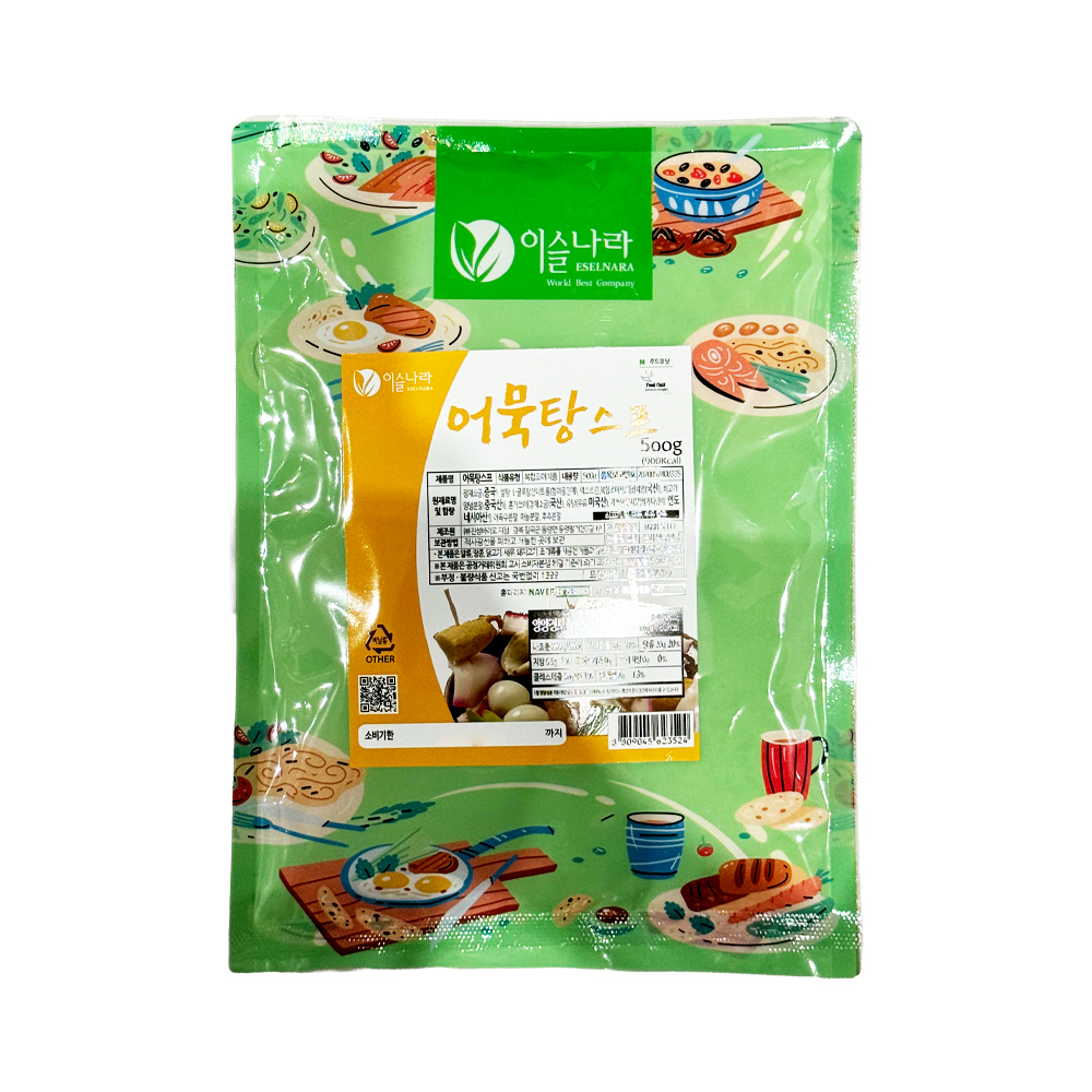 이슬나라 어묵탕스프 500g