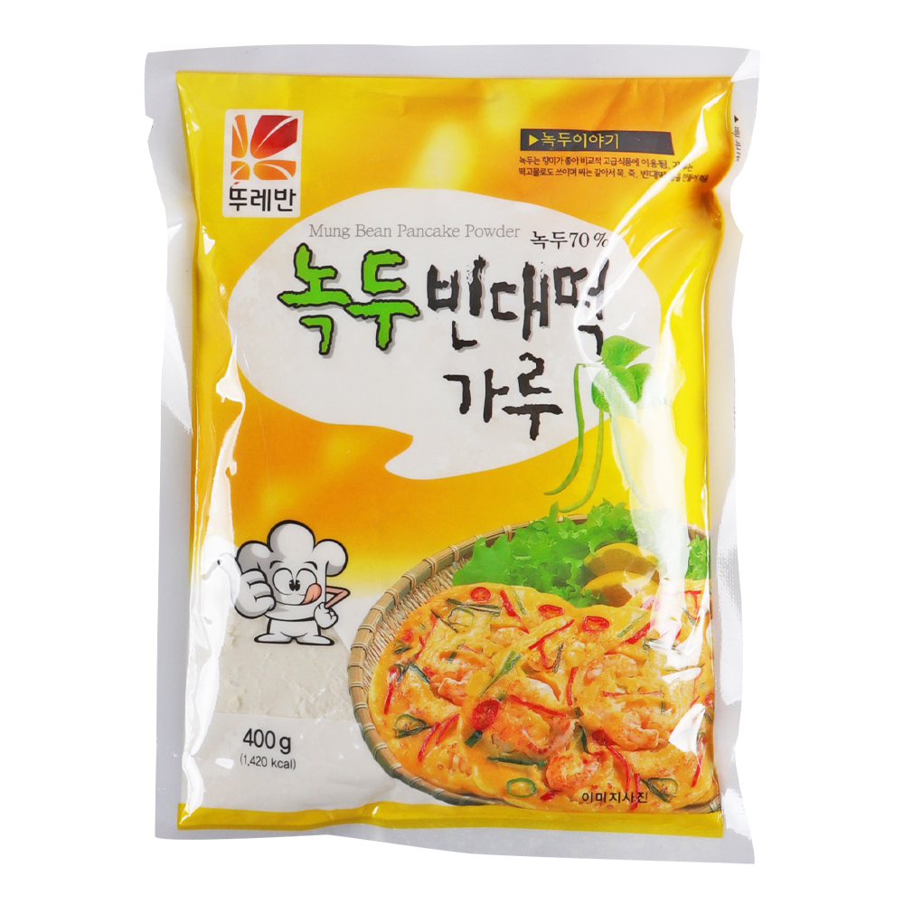 뚜레반 녹두빈대떡가루 400g