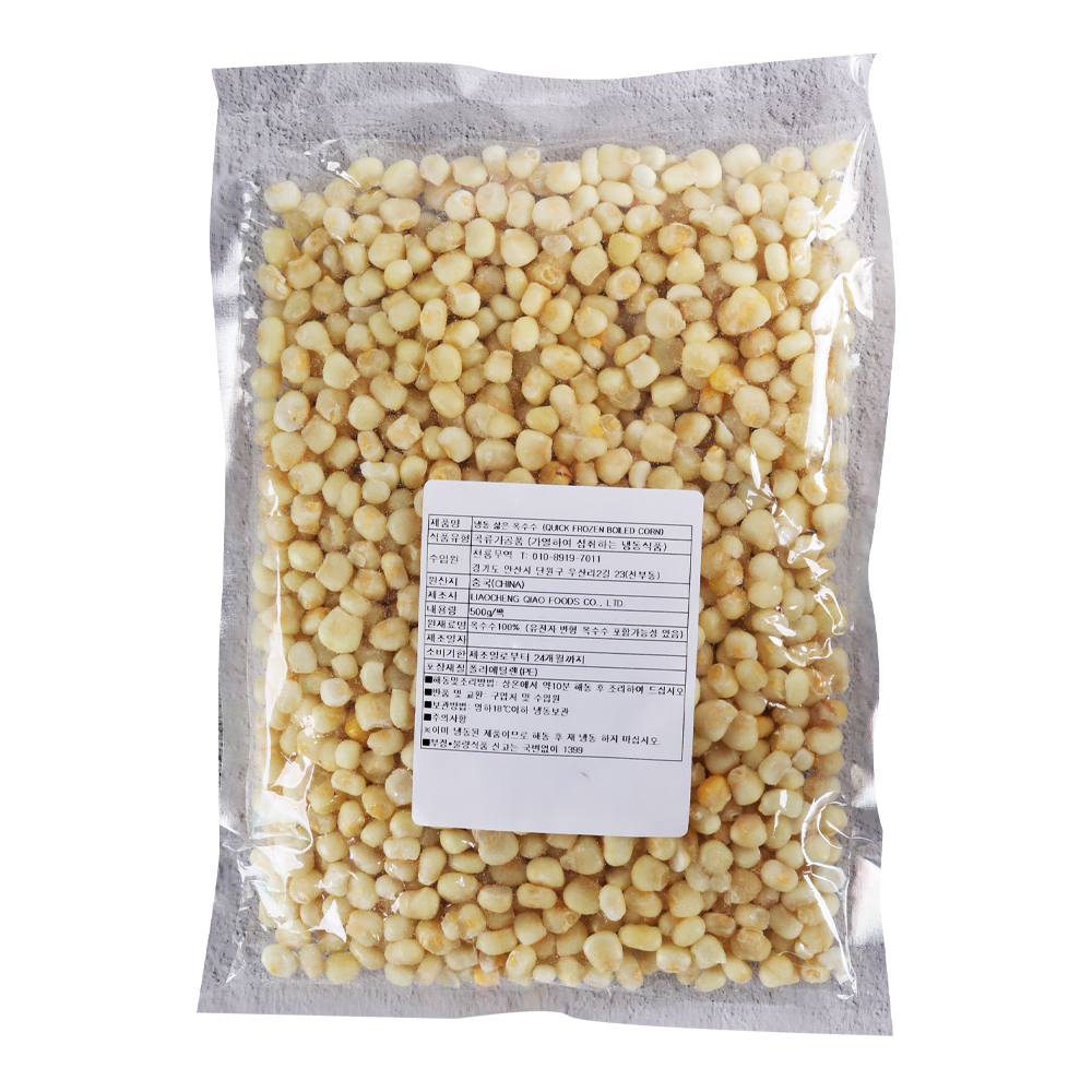 냉동 삶은 옥수수알 500g /냉동
