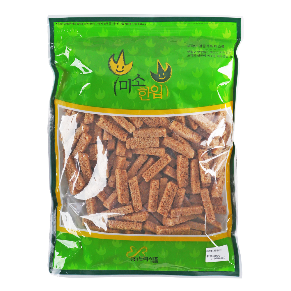 미소한입 참맛돌이 600g / 깨돌이