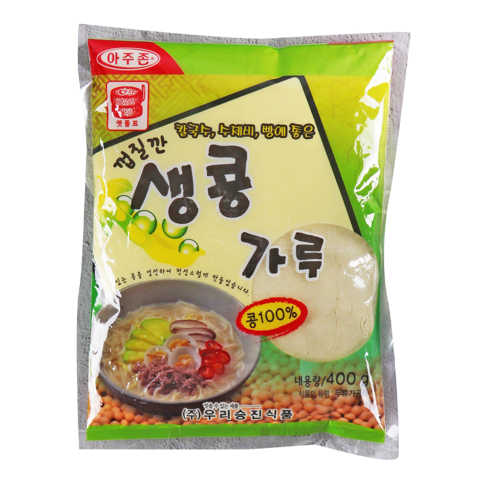 승진 맷돌표 날콩가루 400g / 생콩가루