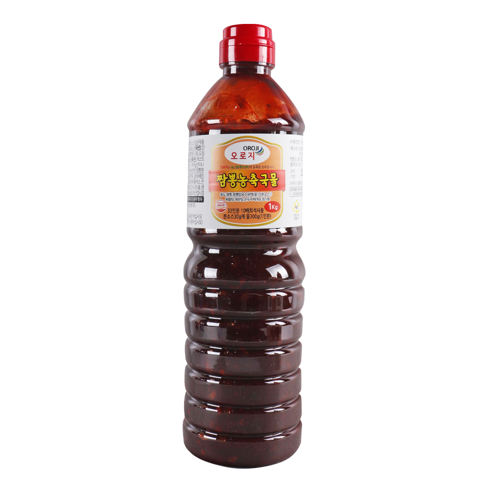 오로지 짬뽕농축국물 1kg