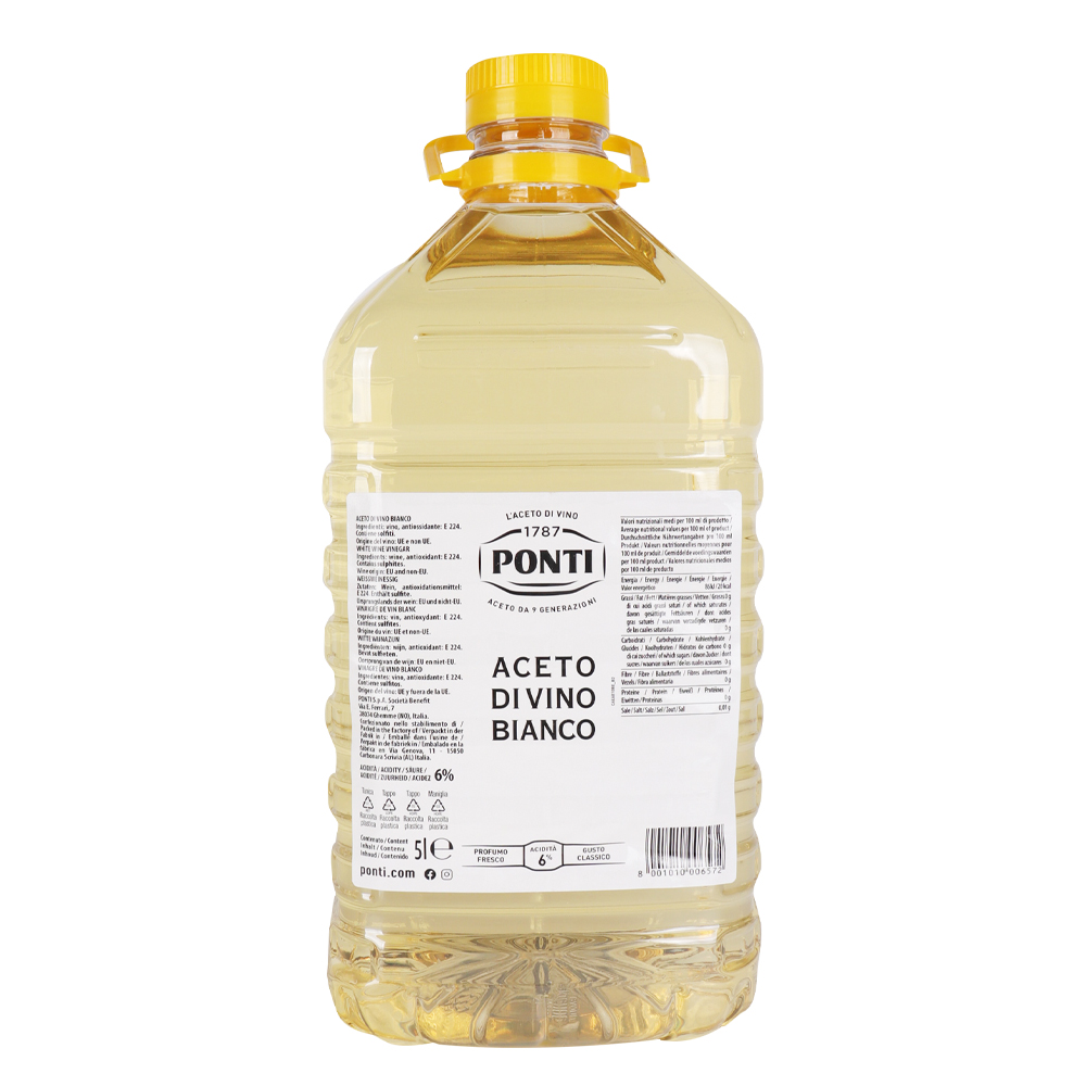 폰티 화이트 와인 식초 비네거 5L/ 대용량