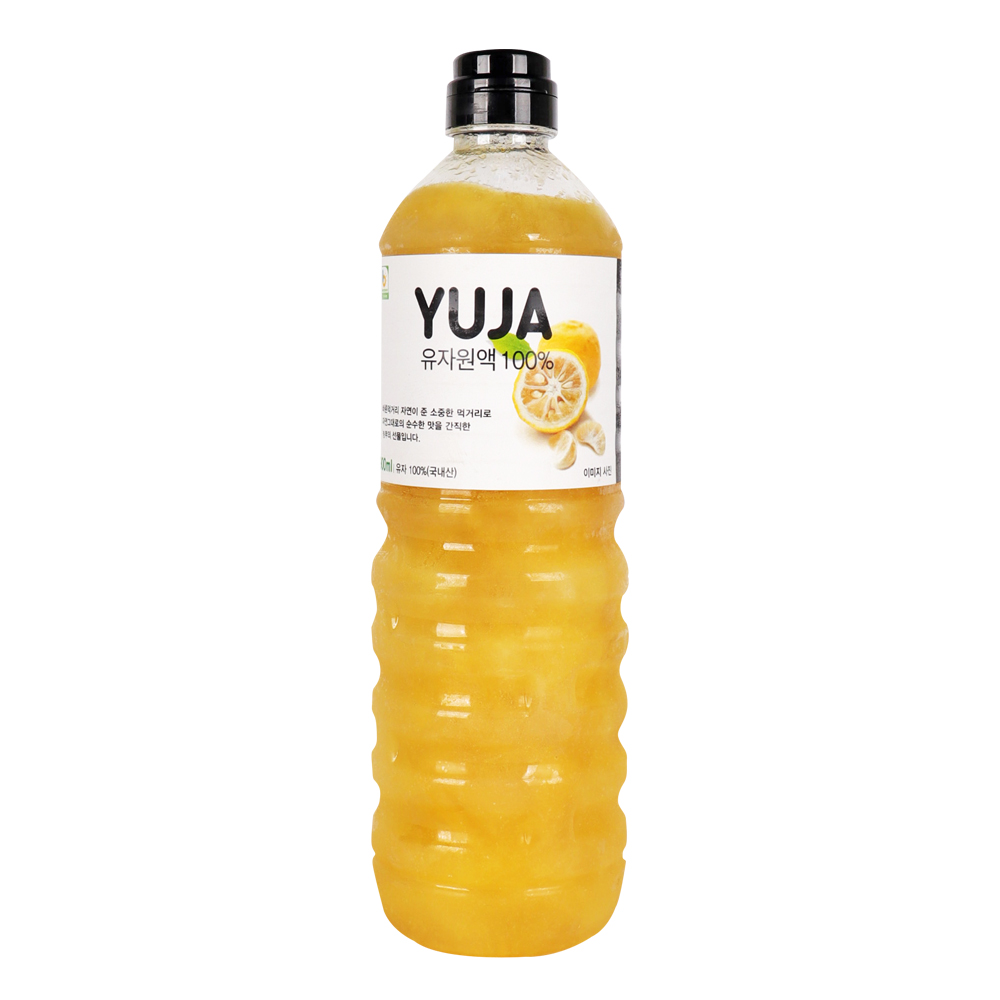에덴식품 유자원액 900ml /냉동
