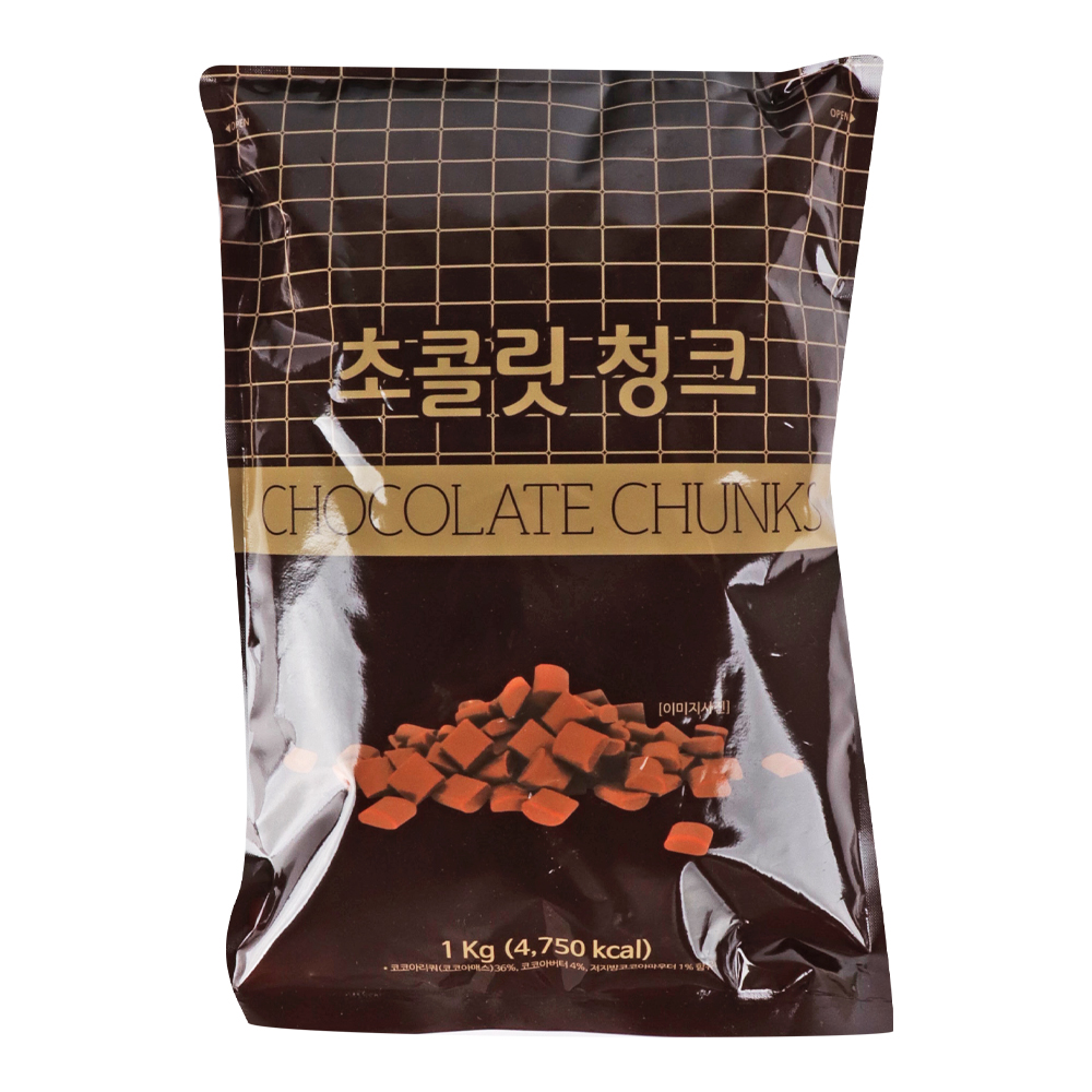 선인 초콜릿 청크 1kg