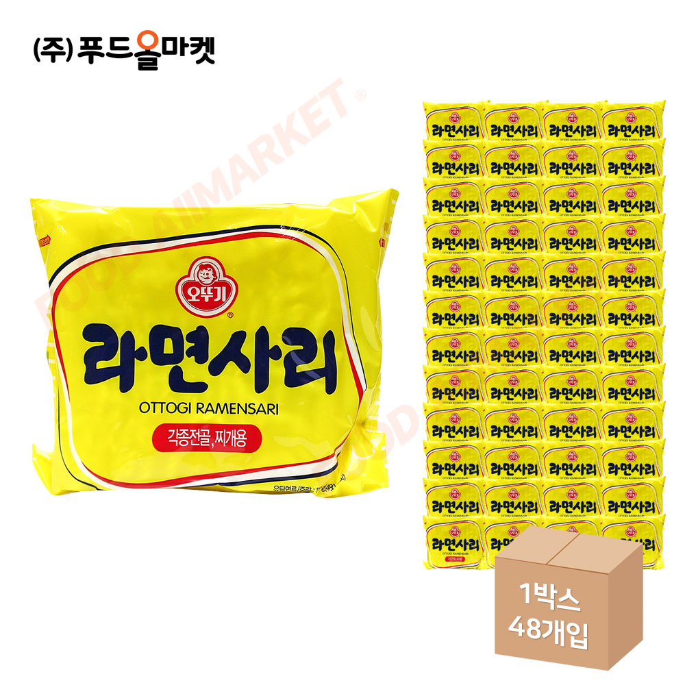오뚜기 라면사리 110g 한박스 (110g x 48ea)/ 소비기한 26.08.24