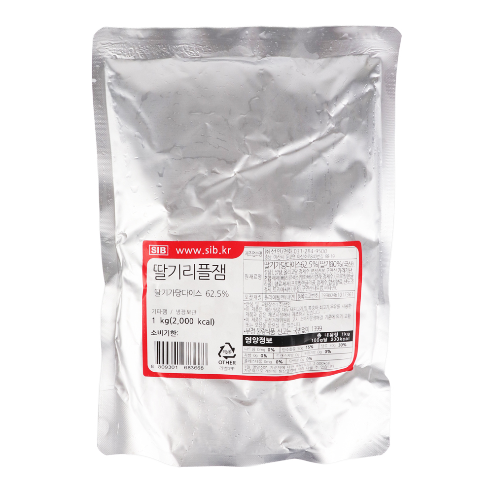 선인 딸기리플잼 1kg / 냉장
