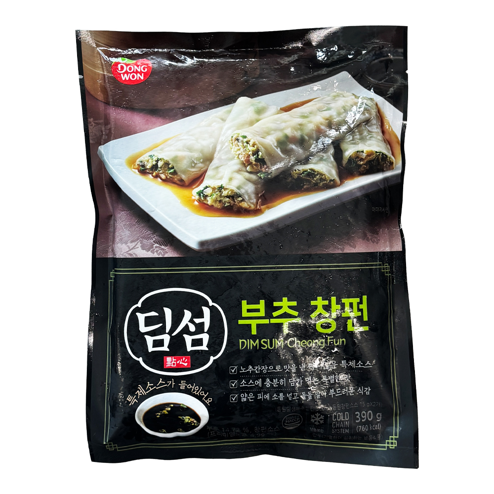동원 딤섬 부추창펀 390g x 2ea /냉동/ 쫄깃한 만두/ 소비기한 26.01.10