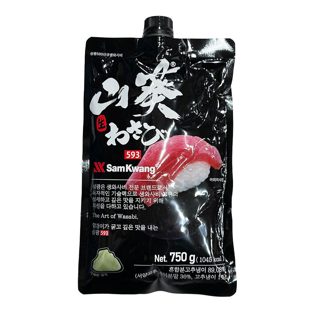 삼광 593 생와사비 750g / 대용량 고추냉이 /냉장