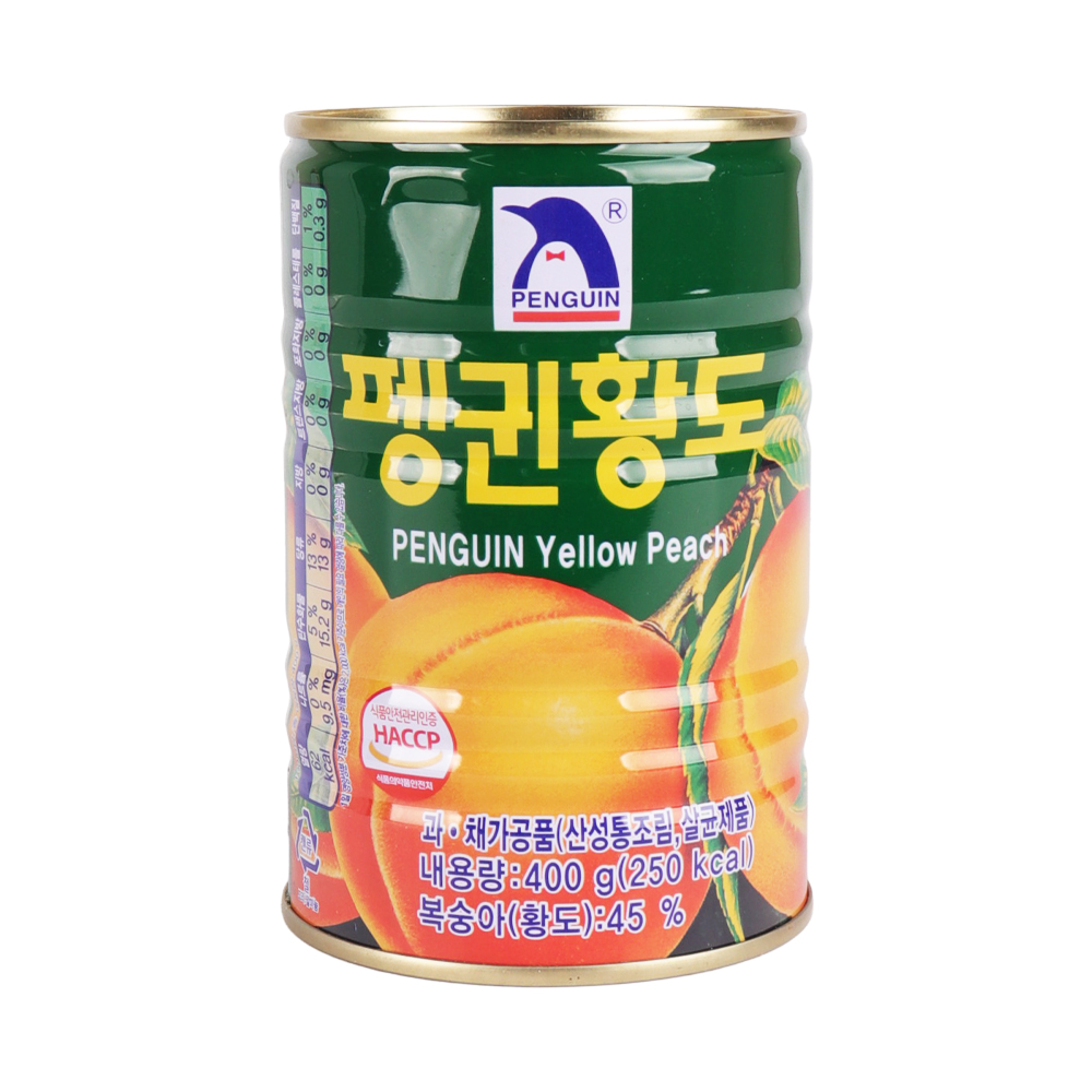 펭귄 황도 400g /2절