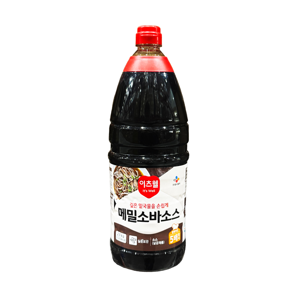 이츠웰 메밀소바소스 2.22kg