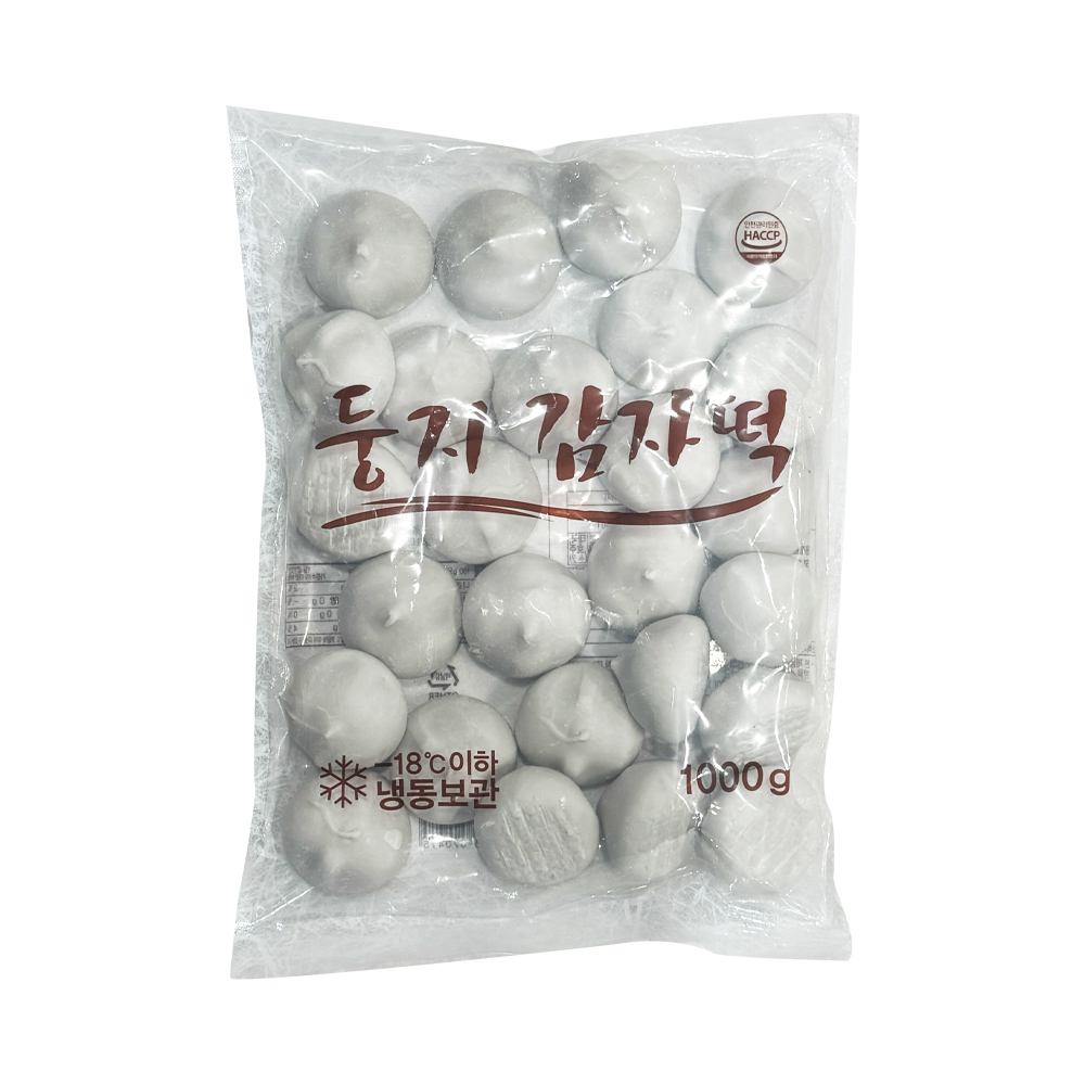 둥지 강원감자떡 1kg /냉동