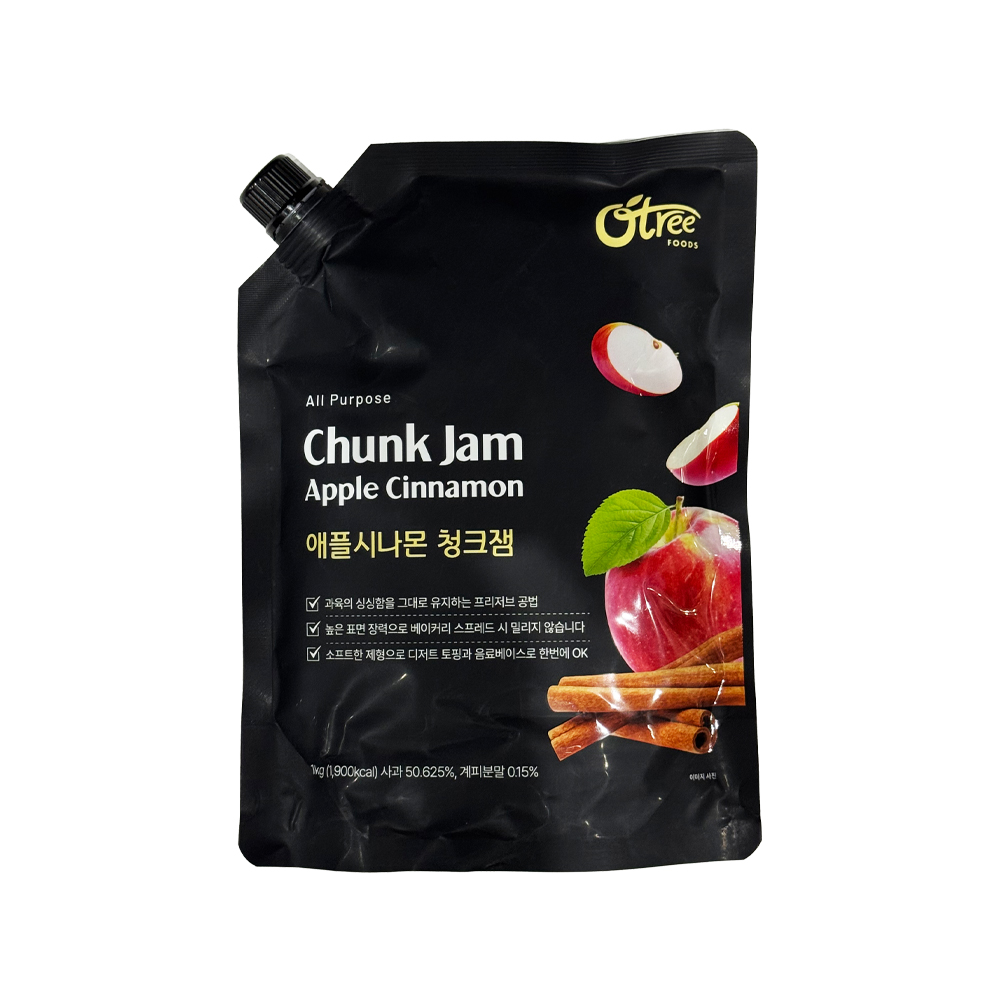 오트리 애플시나몬 청크잼 1kg