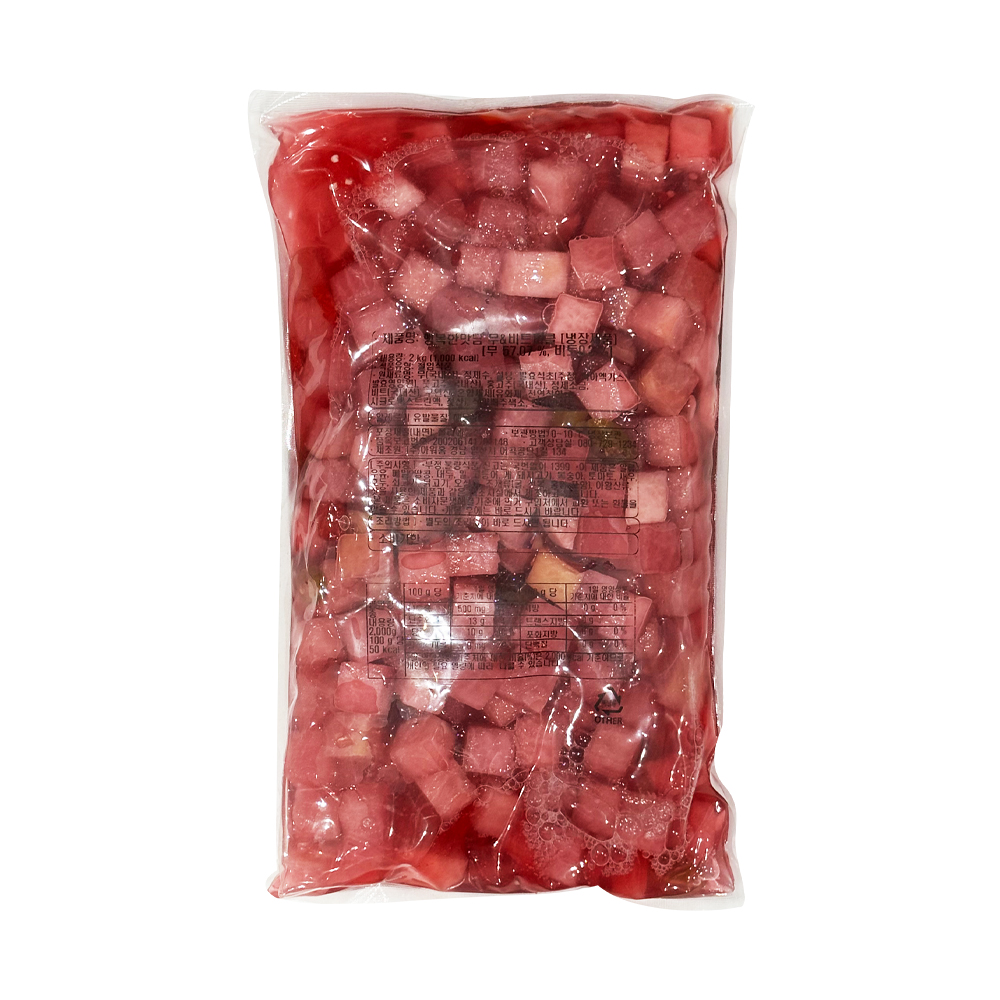 행복한맛남 무비트피클 2kg /냉장
