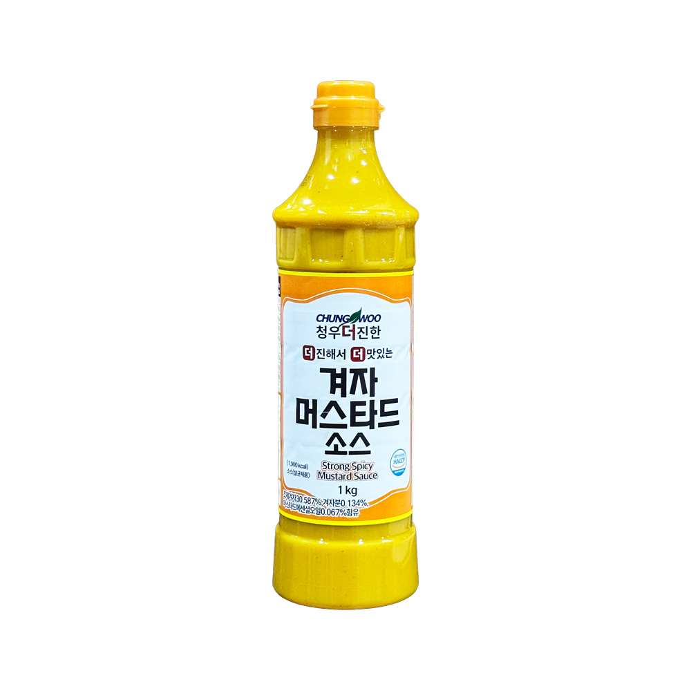 청우 더진한 겨자머스타드소스 1kg