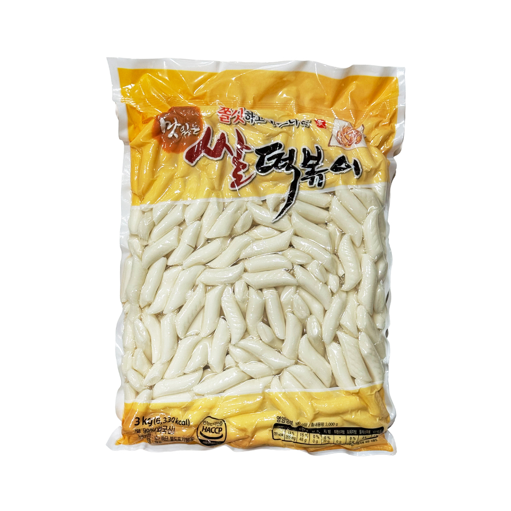 대진농산 맛있는쌀떡볶이 3kg /냉장