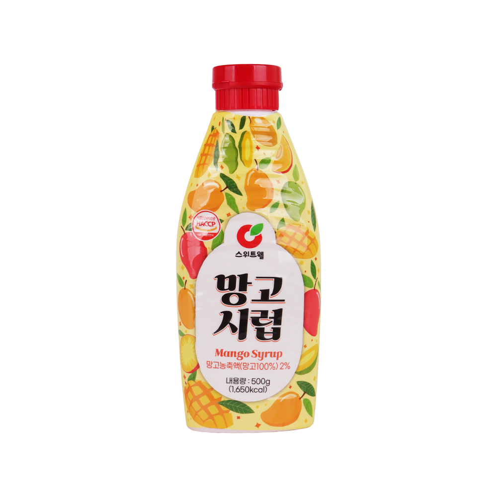 스위트웰 망고시럽 500g