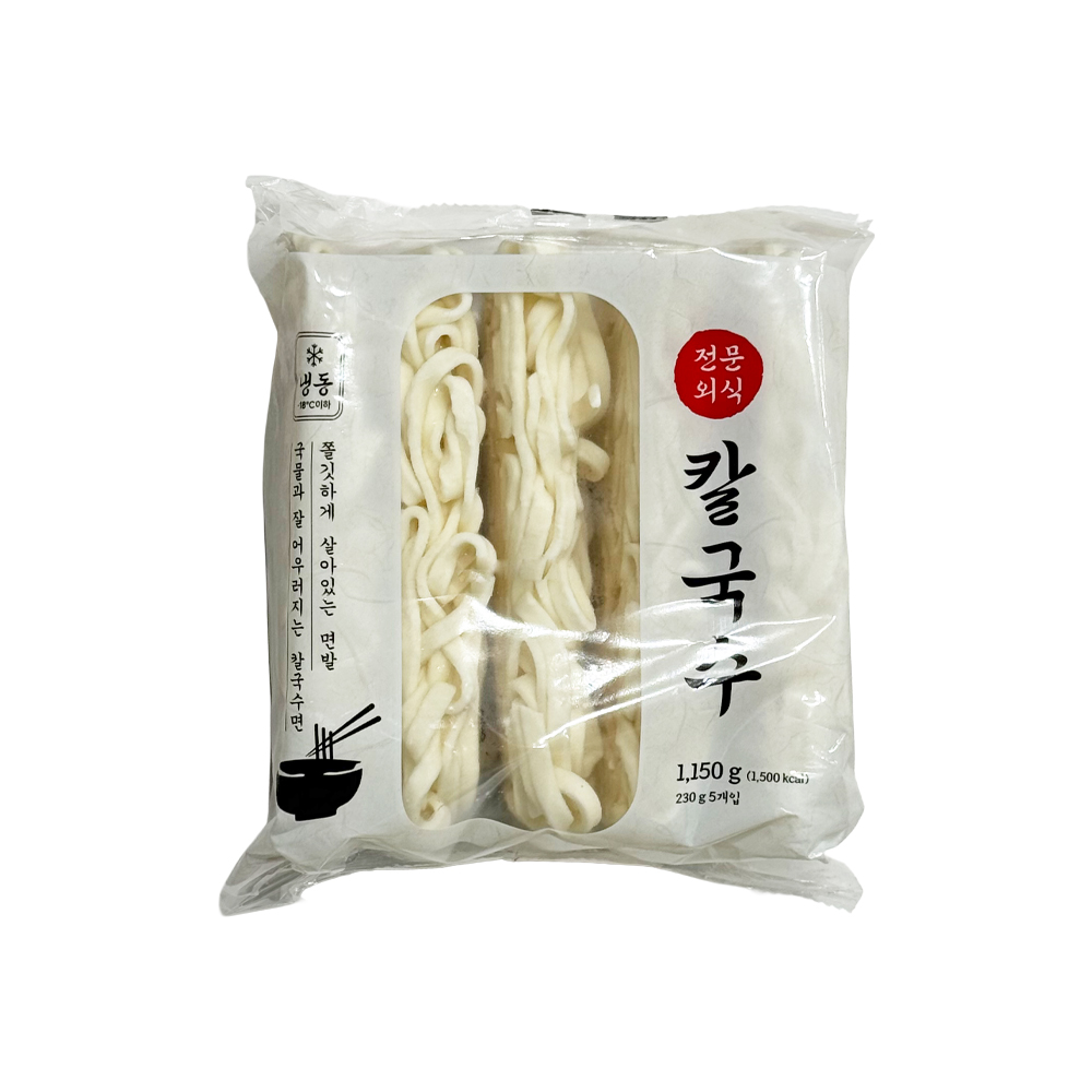 전문외식 칼국수면 1.15kg (230g x 5ea) /냉동