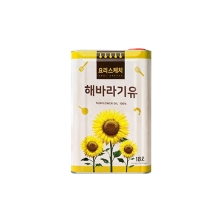 요리스케치 해바라기유 18L