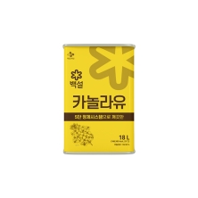 백설 카놀라유 18L