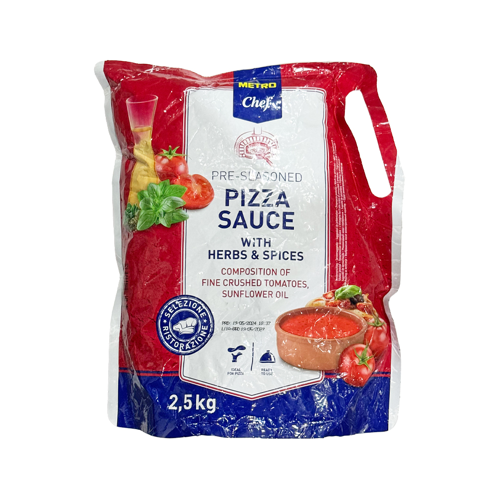 메트로 쉐프 허브앤스파이스 피자소스 2.5kg /파우치