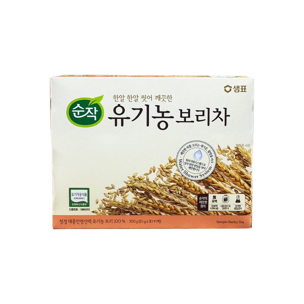 순작 유기농 보리차 300g(10g x 30T)